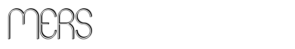 Mers font preview